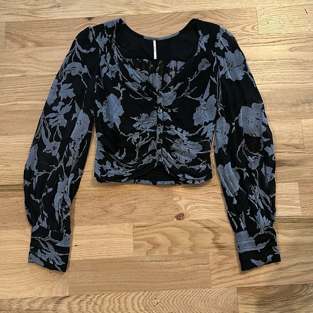 Free-People Long Sleeve Top